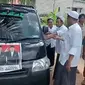 Mobil iring-iringan Anies Baswedan terlibat tabrakan beruntun di Sumenep. (Tangkapan layar)