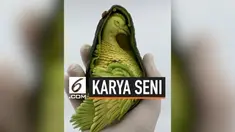 Daniele Barresi seorang seniman pahat dan koki asal Italia. Ia dapat menciptakan karya seni yang menakjubkan dengan dari sayuran dan buah-buahan.
