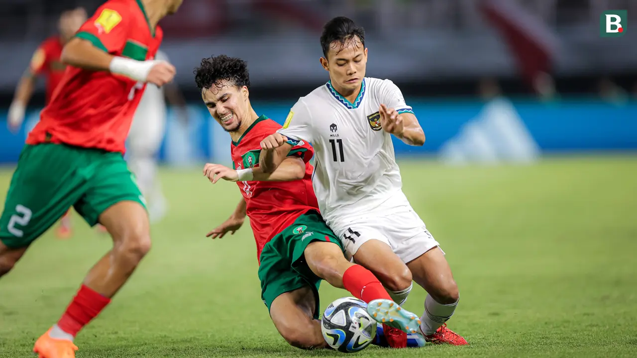 Timnas Indonsia U-17 Vs Maroko