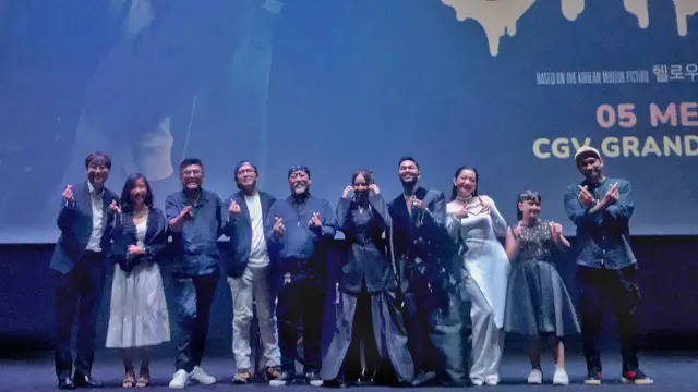 Gala Premiere film Hello Ghost di CGV Grand Indonesia, Jakarta Pusat, Jumat (5/5/2023)