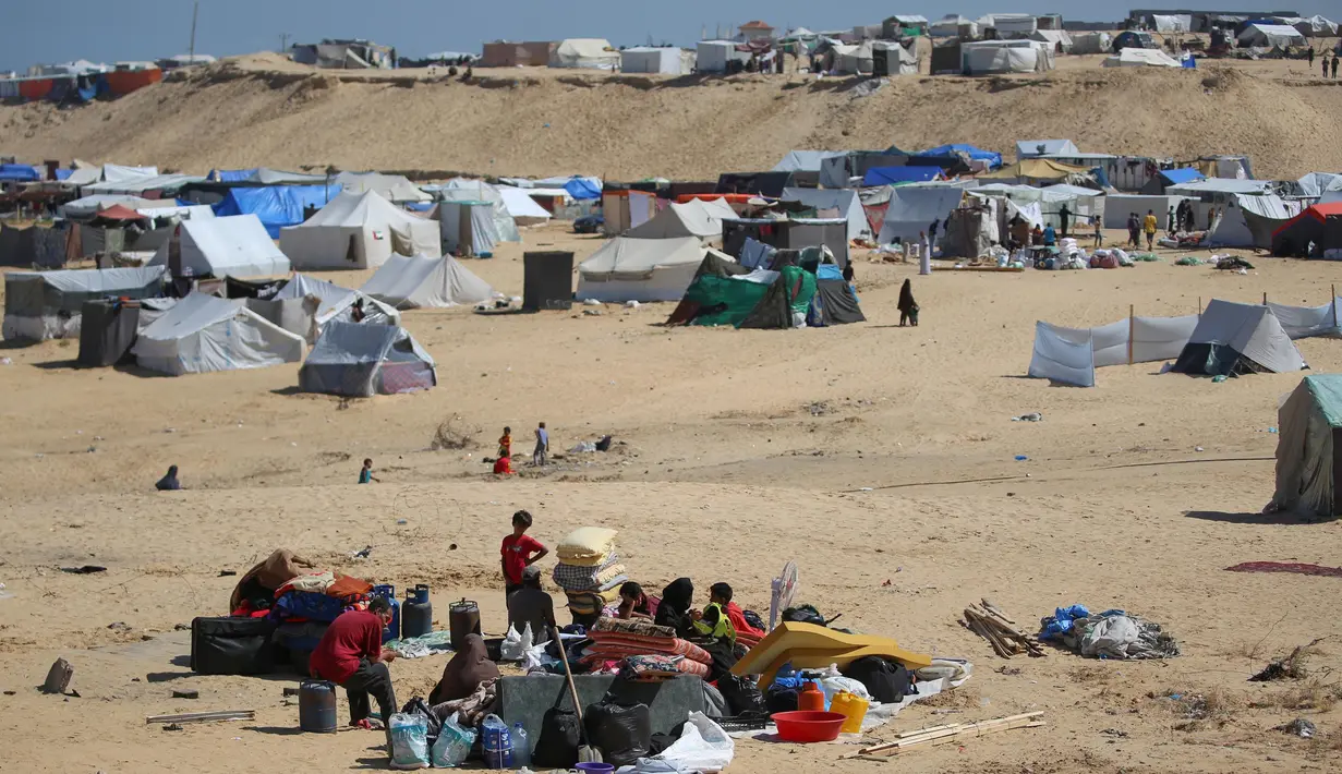 Militer Israel kembali melakukan serangan ke Rafah. (Foto: AFP)