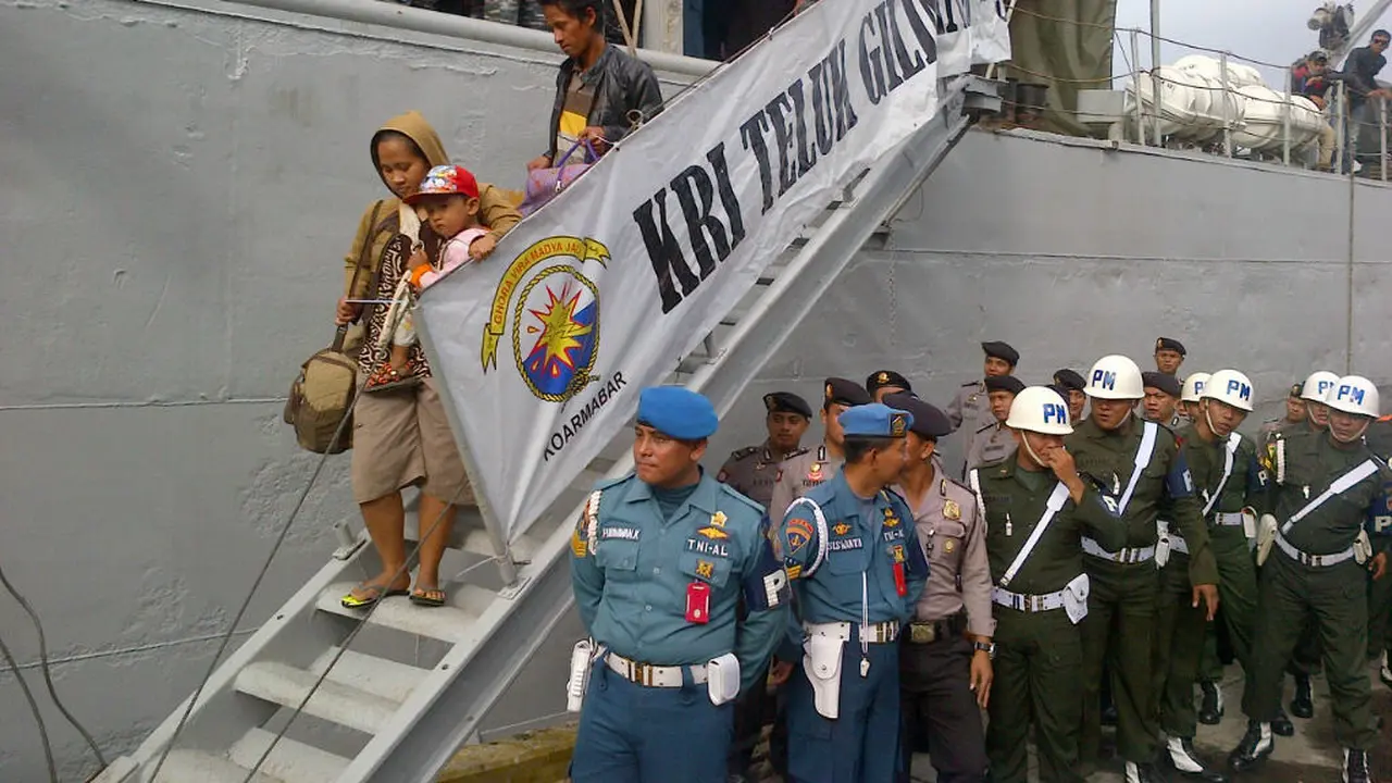 Puluhan Pengungsi Gafatar Sakit Setiba Di Semarang