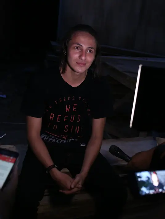 Sebagai seorang sahabat sejak lama dan bareng di lokasi syuting, Dylan Carr sangat sedih dan kehilangan. Apalagi sejak episode pertama ia bersama dengan suami Celine Evangelista tersebut. (Galih W. Satria/Bintang.com)