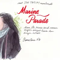 Joe Taslim dan istri baru saja kembali dari Selandia Baru setelah melakukan pertualangan romantis. (Sketch Credit: Motulz)