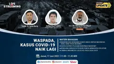 Liputan6 Update Jumat, 17 Juni 2022 pukul 11.00 WIB menyajikan laporan dari segala penjuru dengan tema  Waspada, Kasus Covid-19 Naik Lagi

Laporan Langsung
- Wawancara Dubes India Untuk Indonesia Soal Hari Yoga Sedunia
- Siapa Capres Pilihan Rake...