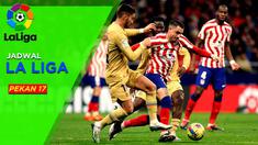 Berita motion grafis jadwal lengkap Liga Spanyol 2022/2023 yang memasuki jornada ke-17. Laga melawan Almeria, jadi momen untuk kembali bangkit Atletico Madrid setelah kalah atas Barcelona pada pekan lalu.