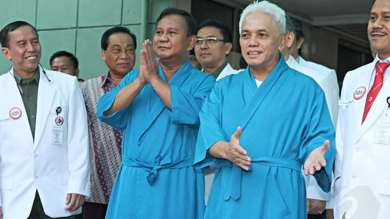 Pemeriksaan Tes Kesehatan Prabowo-Hatta Sepi Pendukung