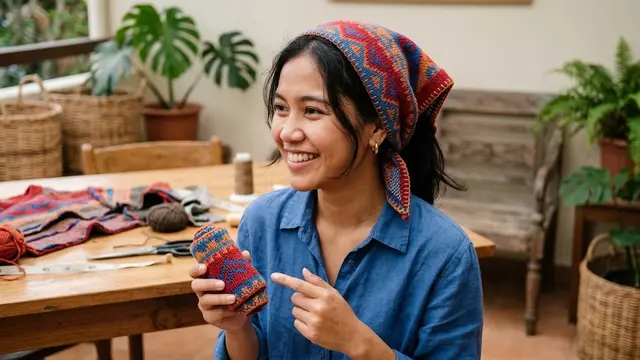 Cara Daur Ulang Sweter yang Sudah Tak Layak Pakai Menjadi Kembali Bernilai/AI Generated