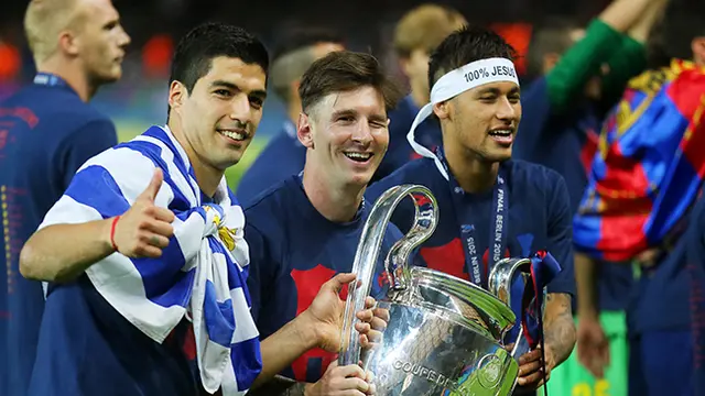 Ekspresi Menang - Kalah Juventus versus Barcelona di Final Liga Champions 2015