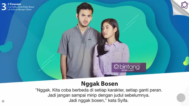 [Bintang] Cut Syifa dan Rizky Nazar