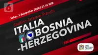 Italia vs Bosnia-Herzegovina (Liputan6.com/Abdillah)