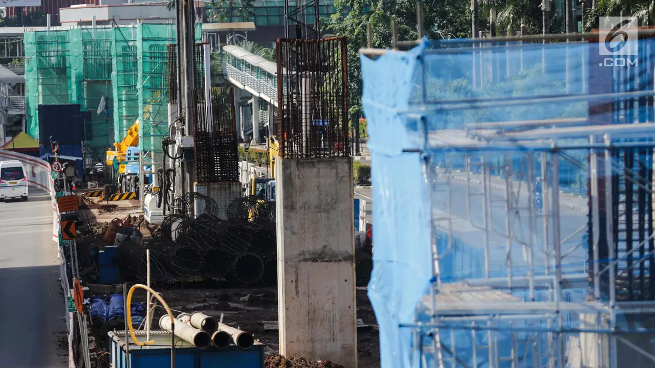 Libur Tahun Baru, Proyek LRT Libur Pengerjaan