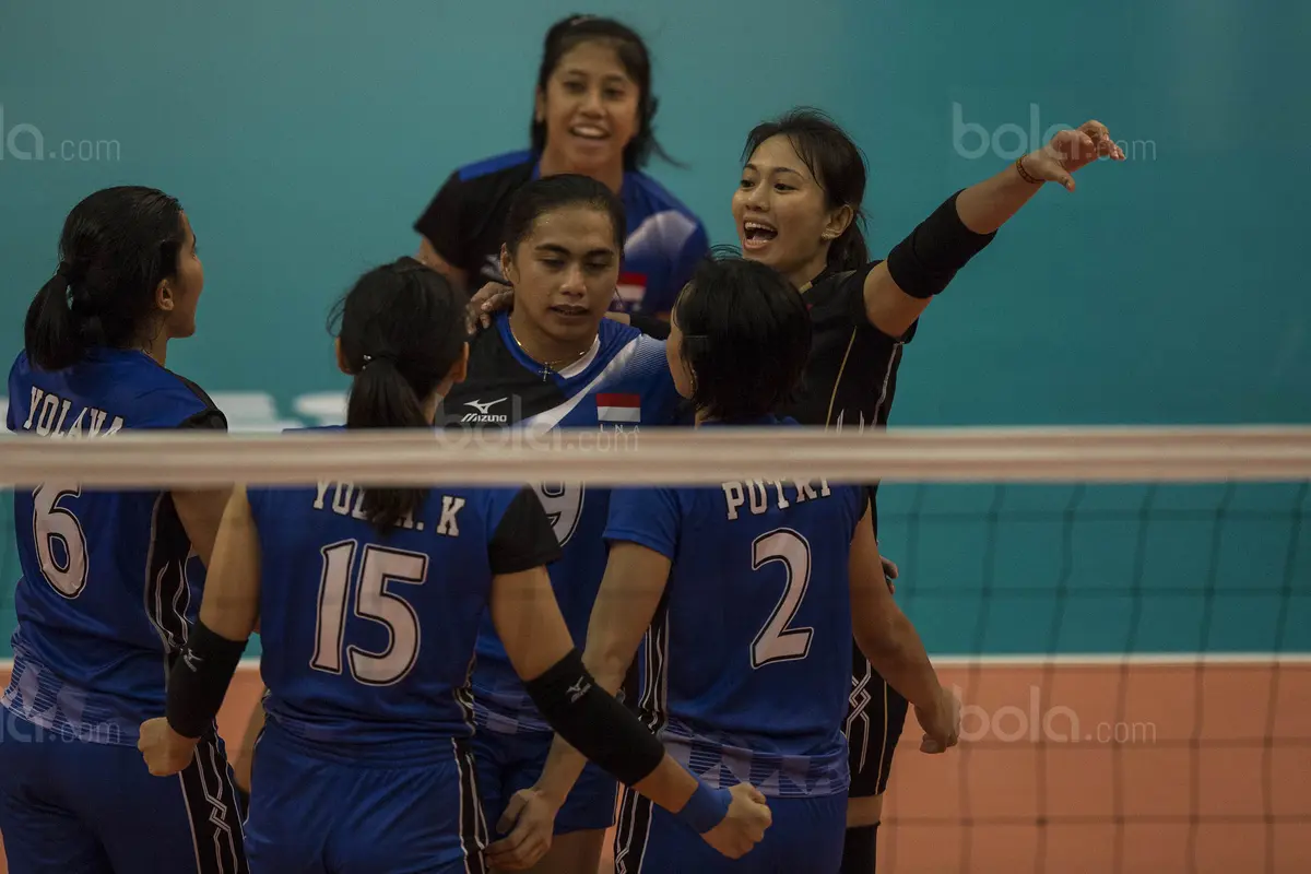Tim nasional voli putri Indonesia, SEA Games 2017