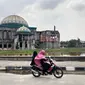 Salah satu bangunan di UIN Suska Pekanbaru, Riau. (Liputan6.com/M Syukur)