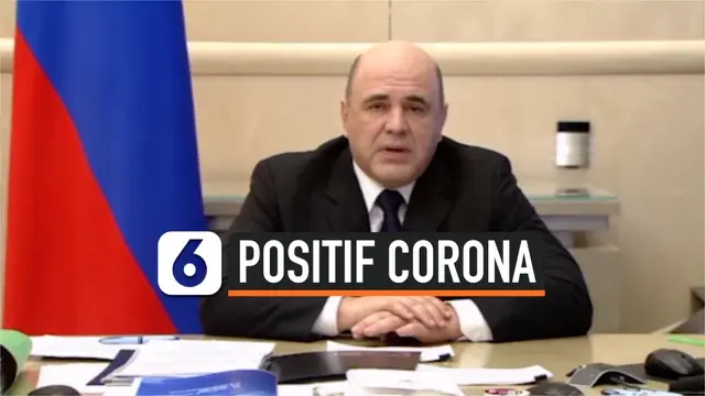 VIDEO: Detik-Detik PM Rusia Umumkan Positif Corona Covid-19