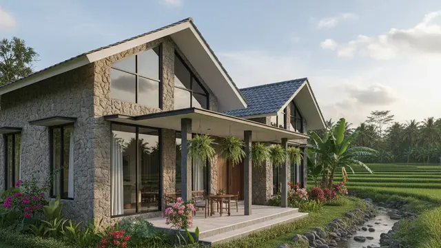 Model Rumah Modern yang Sederhana tapi Nyaman di Desa