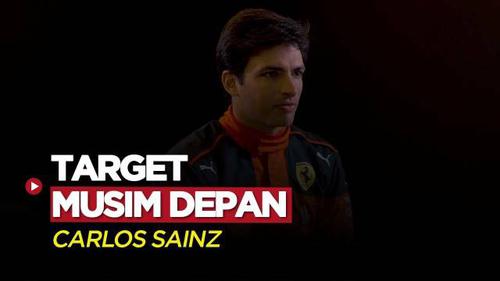 VIDEO: Target Carlos Sainz Bersama Mobil Baru Scuderia Ferrari, SF23 di Formula 1 Musim Depan