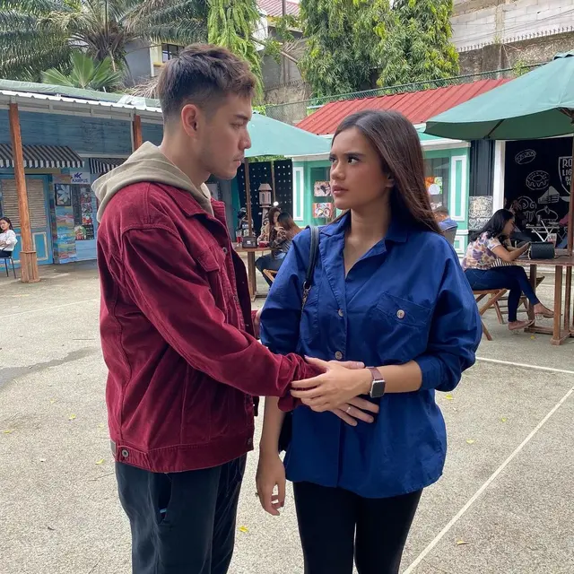 6 Potret Audi Marissa dan Anthony Xie di Balik Layar Dia Bukan Manusia, Selalu Kompak