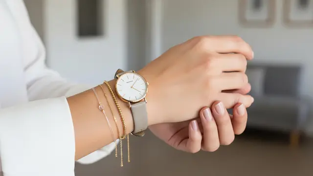 Gelang Apa yang Cocok Dipadukan dengan Jam Tangan/ Ilustrasi Gambar Oleh AI