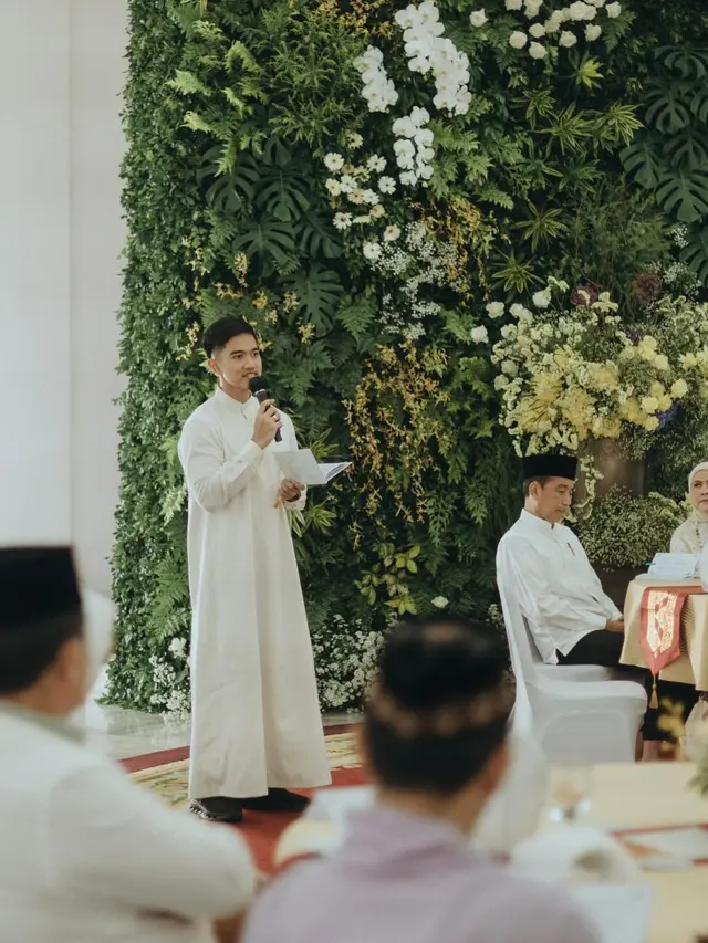 7 Potret Tasyakuran Empat Bulan Kehamilan Erina Gudono, Digelar di Istana Bogor