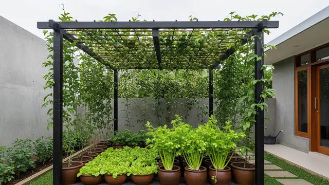 Desain Edible Garden Outdoor