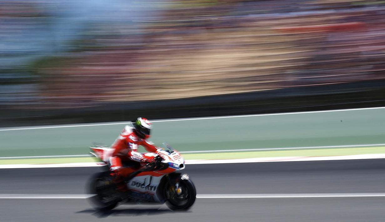 8. Jorge Lorenzo (Ducati Team) - 60 Poin. (EPA/Alejandro Garcia) 