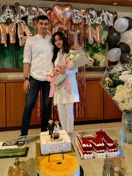 Ali Syakieb dan Margin Wieheerm (Instagram/marginw)