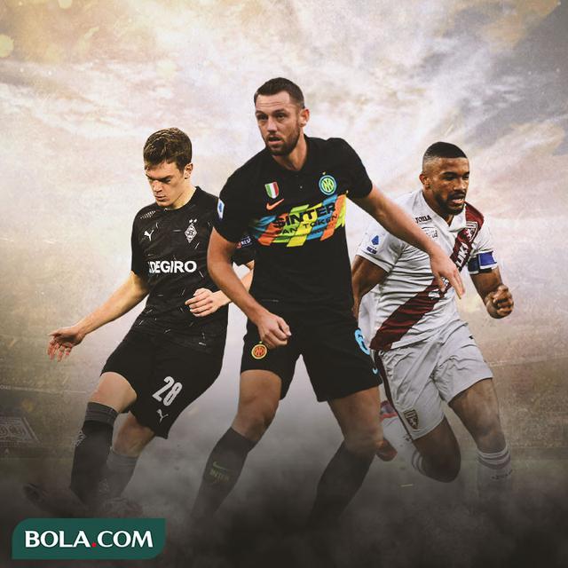 Ilustrasi - Matthias Ginter, Stefan De Vrij, Gleison Bremer