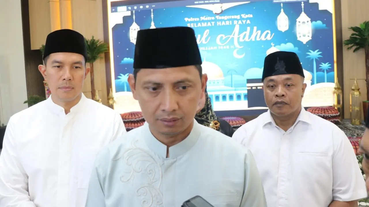 Kapolres Metro Tangerang Kota, Kombes Pol Zain Dwi Nugroho.