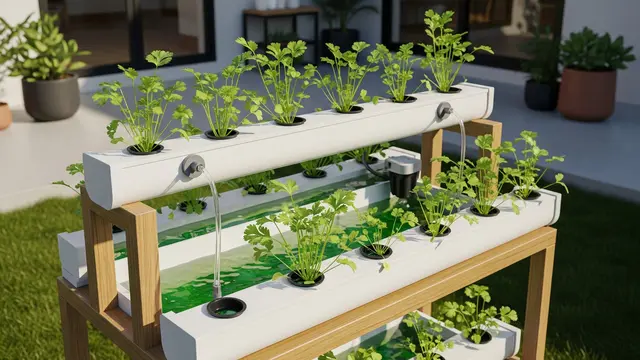 Cara Menanam Daun Ketumbar di Air (AI)