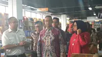 Gubernur DKI Anies Baswedan meresmikan Jakbook di Pasar Kenari, Jakarta. (Liputan6.com/Ika Defianti)