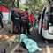 Detik-Detik Pemotor Tewas usai Tabrak Trotoar di Juanda