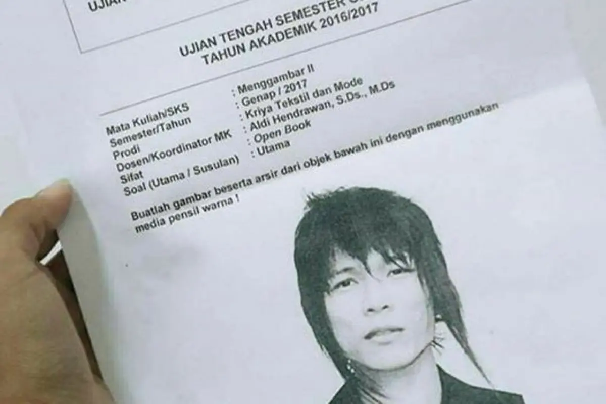 Beredar, Soal Ujian di Kampus Bandung Bikin Netizen Ngakak