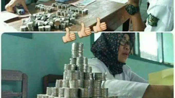 [Bintang] Eka Kumpulkan Uang Receh BUat Sekolah