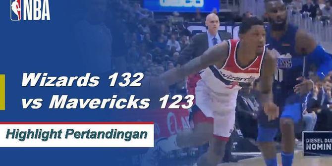 Cuplikan Pertandingan NBA : Wizards 132 vs Mavericks 123