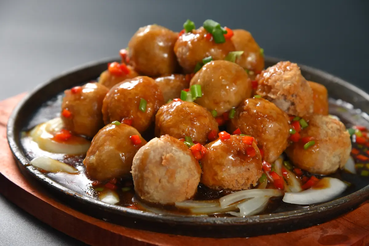 Resep Bakso Goreng Saus Lada Hitam