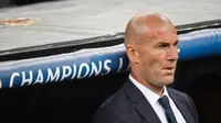 Pelatih Real Madrid asal Prancis, Zinedine Zidane. (AFP/Curto de la Torre)