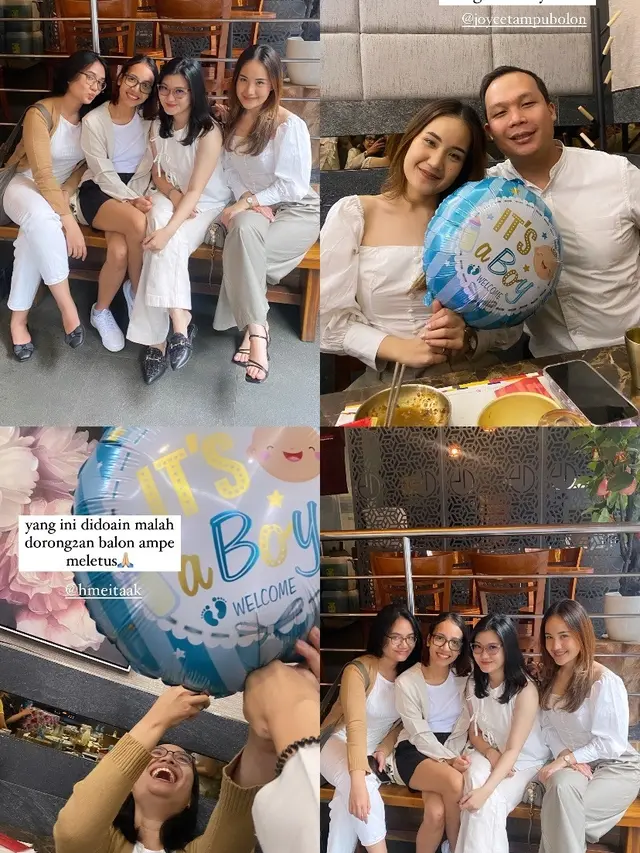 7 Momen Baby Shower Perdana Pamela Bowie, Hamil Anak Laki-Laki