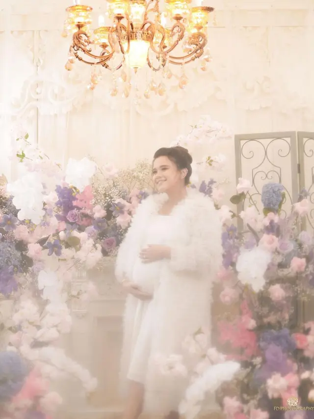 6 Pemotretan Maternity Shoot Audi Marissa, Memesona Bak Bidadari