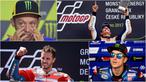 Berikut ini klasemen sementara MotoGP 2017 hingga GP Ceska di Sirkuit Brno. Marc Marquez masih teratas sementara Valentino Rossi tertahan di peringkat keempat. (Kolase foto-foto dari AP-AFP)