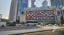 Suasana lalu lintas di kota Doha, Qatar menjelang Piala Dunia 2022 pada Jumat (19/11/2022). (Dok. SCM)
