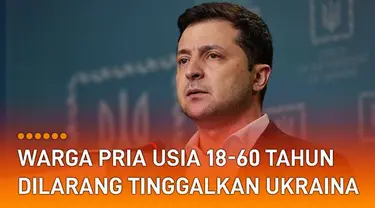 Presiden Ukraina Volodymyr Zelensky teken dekret komponen cadangan militer sekaligus mengerahkan mobilisasi massa untuk mempertahankan Ukraina.