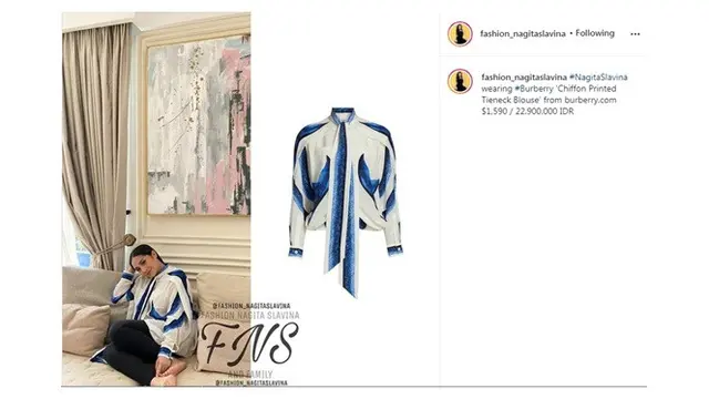 8 Outfit Nagita Slavina saat Hamil Ini Ditaksir Capai Puluhan Juta