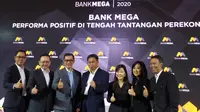 Bank Mega bukukan membukukan laba bersih sebesar Rp 2 triliun sepanjang 2019.