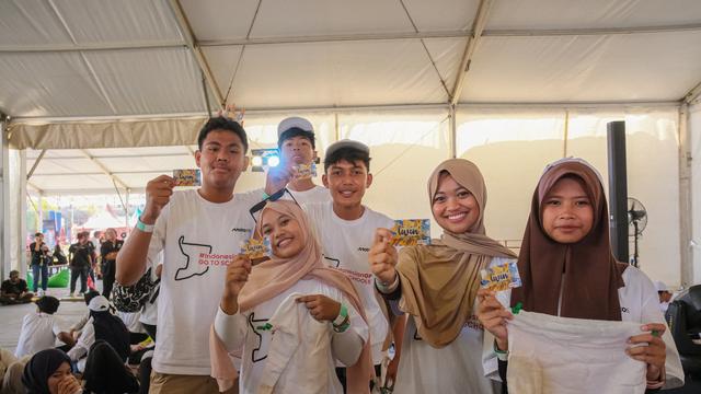 Mandiri Looping for Life: Edukasi 1000 Siswa Mandalika dan Dorong UMKM di MotoGP 2025