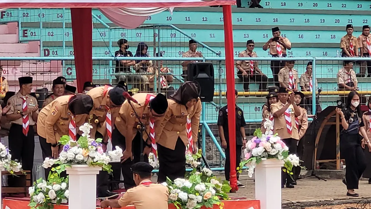 Bupati dan Wakil Bupati Banyumas pamitan mengakhiri tugas September 2023 ini. (Foto: Liputan6.com/Pemkab Banyumas)