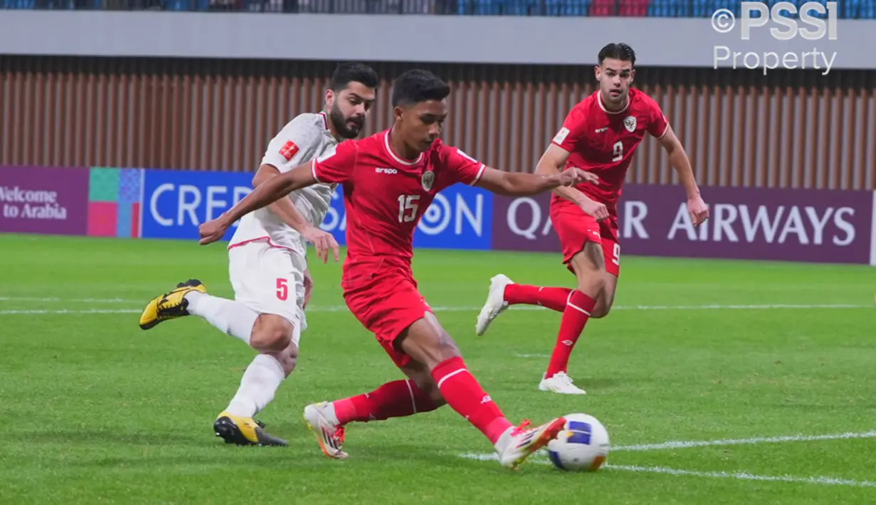 Timnas Indonesia U-20 mengawali pertandingan perdana di Grup C Piala Asia U-20 2025 dengan hasil yang buruk. (Dok. PSSI)