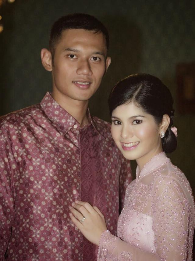 Annisa Pohan dan Agus Yudhoyono. (Foto: Instagram @annisayudhoyono)