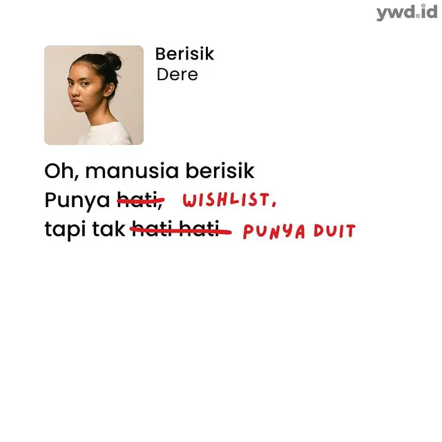 6 Meme Lirik Lagu Butuh Uang Ini Kocak,