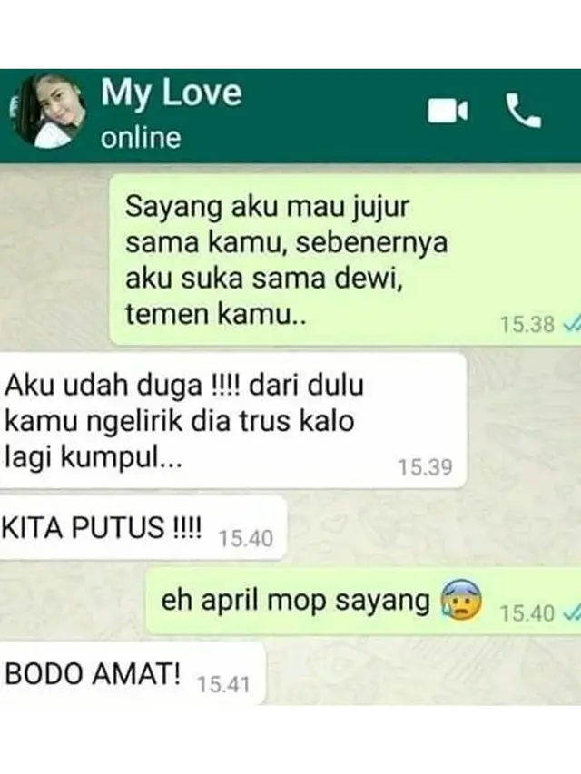 Nyeleneh, 6 Chat Prank April Mop Ini Bikin Kesal Sekaligus Ketawa Geli